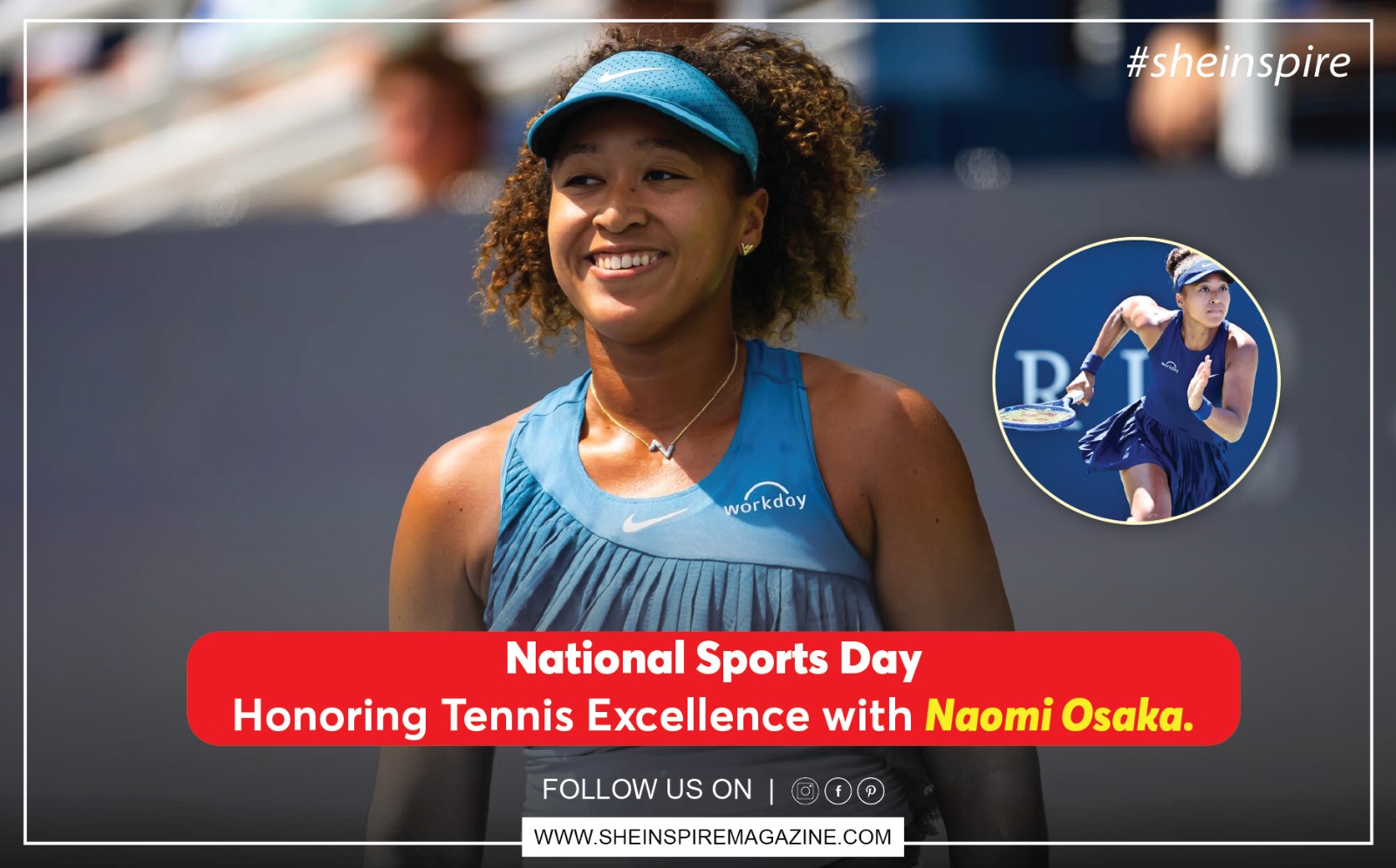 National Sports Day 2025: Celebrating Women Athletes and Naomi Osaka’s Inspiring Journey